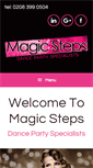 Mobile Screenshot of magicsteps.co.uk